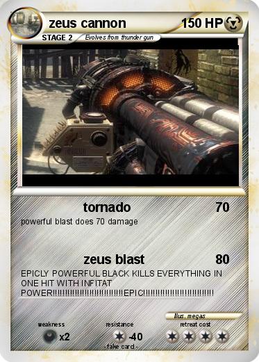 Pokemon zeus cannon