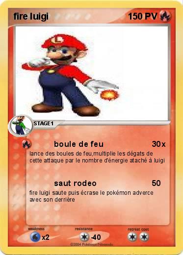 Pokemon fire luigi