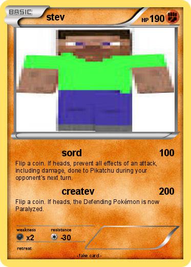 Pokemon stev