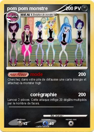 Pokemon pom pom monstre