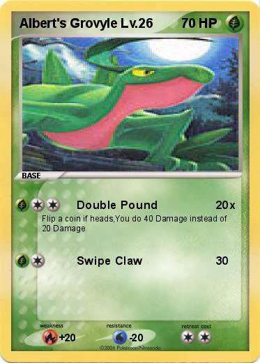Pokemon Albert's Grovyle Lv.26