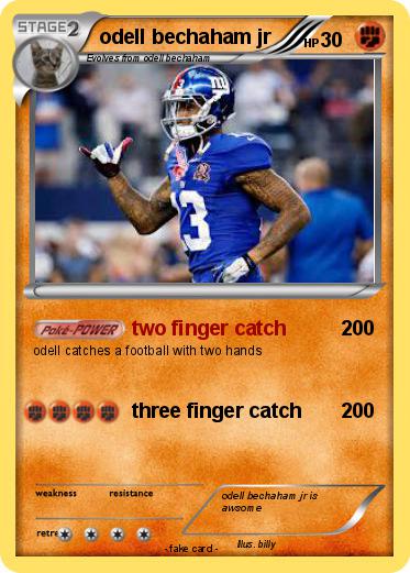Pokemon odell bechaham jr