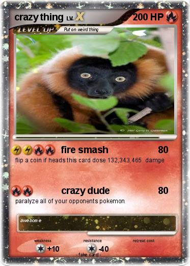 Pokemon crazy thing