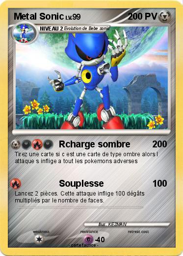 Pokemon Metal Sonic
