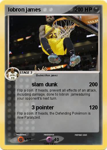 Pokemon lobron james