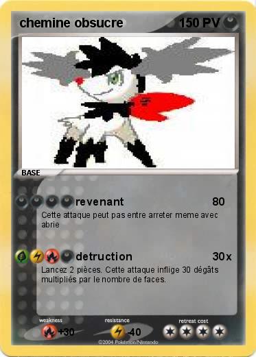 Pokemon chemine obsucre