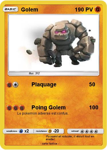 Pokemon Golem