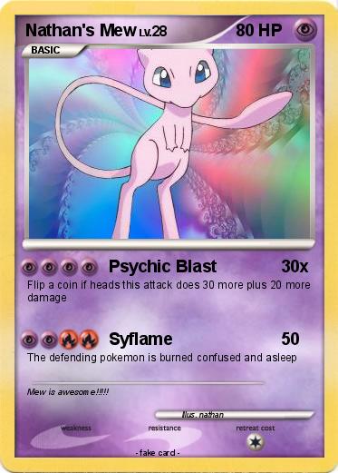 Pokemon Nathan's Mew