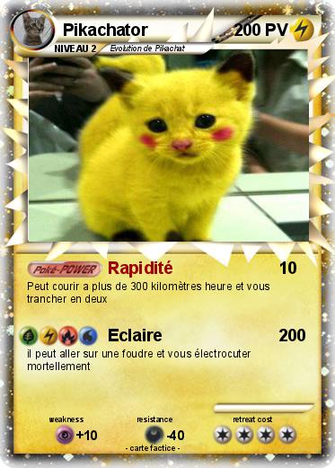 Pokemon Pikachator