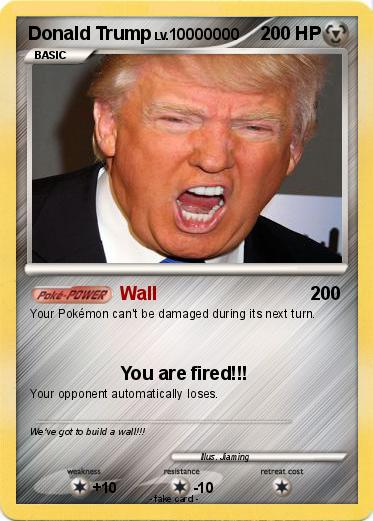 Pokemon Donald Trump