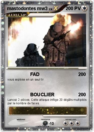 Pokemon mastodontes mw3