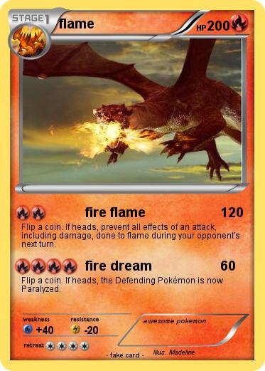 Pokemon flame