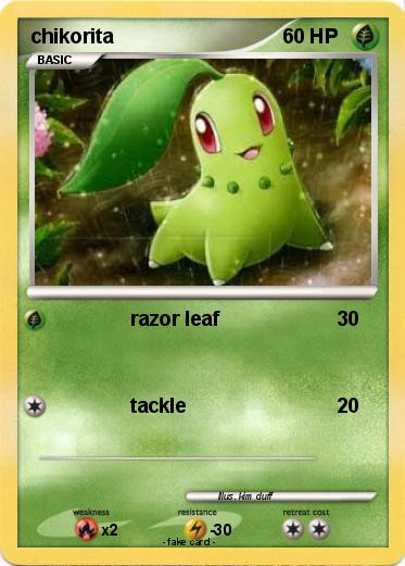 Pokemon chikorita