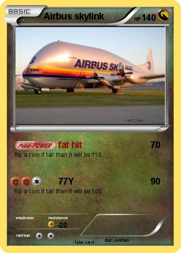 Pokemon Airbus skylink