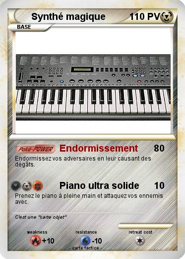 Pokemon Synthé magique