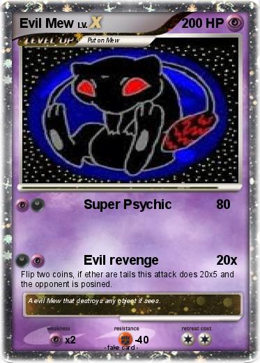 Pokemon Evil Mew