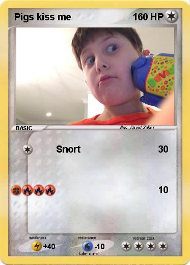 Pokemon Pigs kiss me