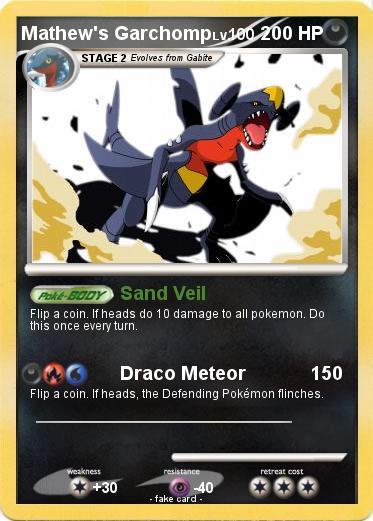 Pokemon Mathew's Garchomp