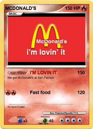 Pokemon MCDONALD'S