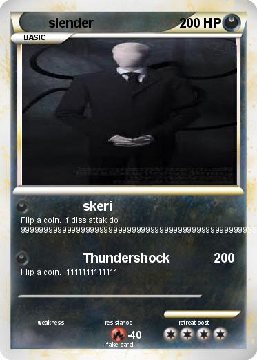 Pokemon slender