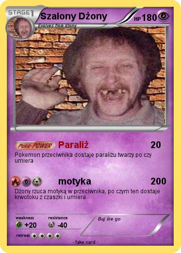 Pokemon Szalony Dżony