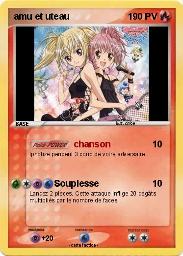 Pokemon amu et uteau