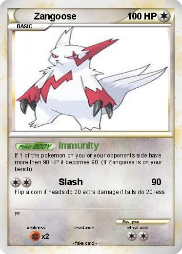 Pokemon Zangoose