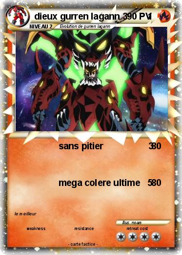 Pokemon dieux gurren lagann 3        1