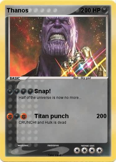 Pokemon Thanos
