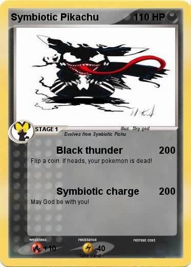 Pokemon Symbiotic Pikachu