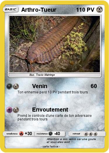 Pokemon Arthro-Tueur