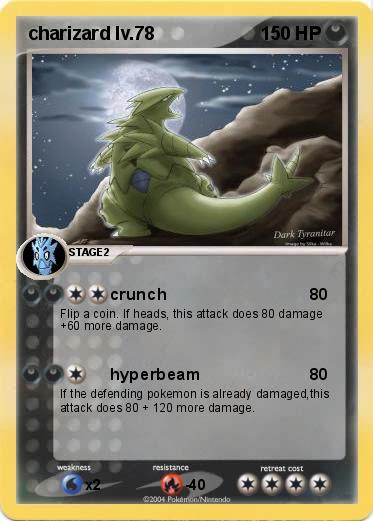 Pokemon charizard lv.78