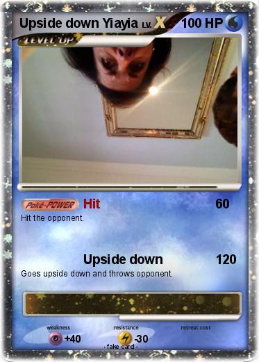 Pokemon Upside down Yiayia