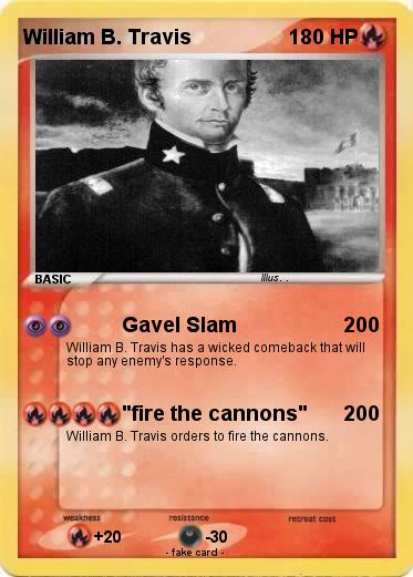 Pokemon William B. Travis