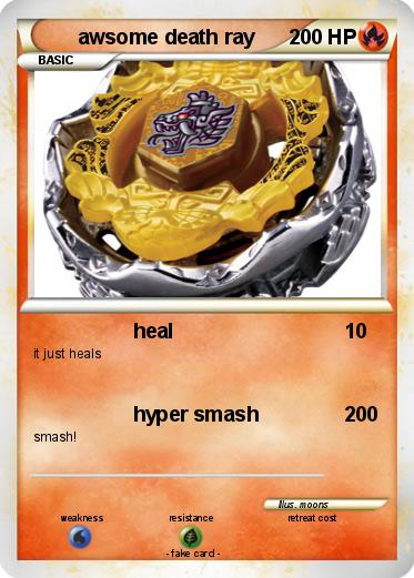 Pokemon awsome death ray