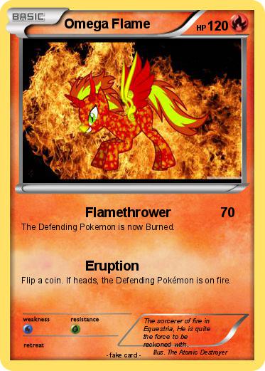 omega flame trainers