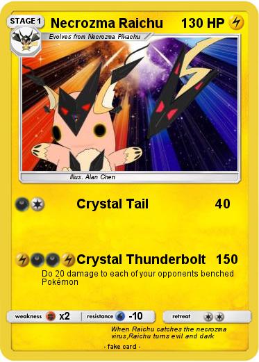 Pokemon Necrozma Raichu