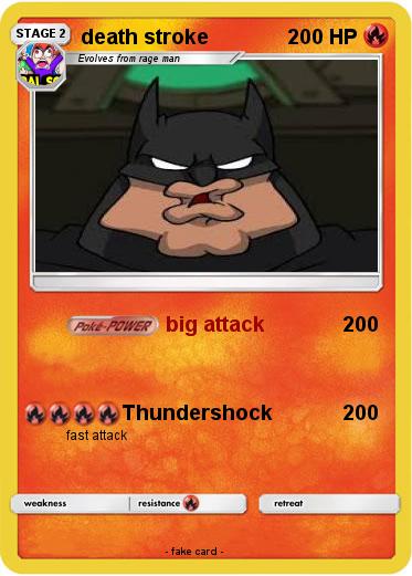 Pokemon death stroke