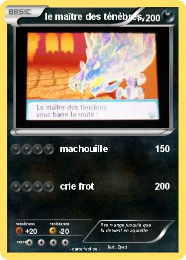 Pokemon le maître des ténèbres