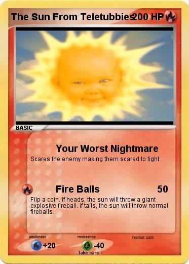 Pokemon The Sun From Teletubbies