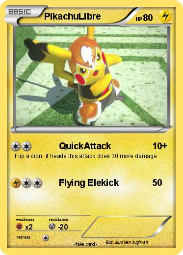 Pokemon PikachuLibre