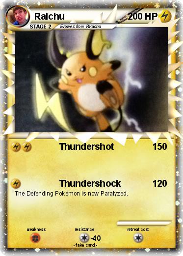 Pokemon Raichu