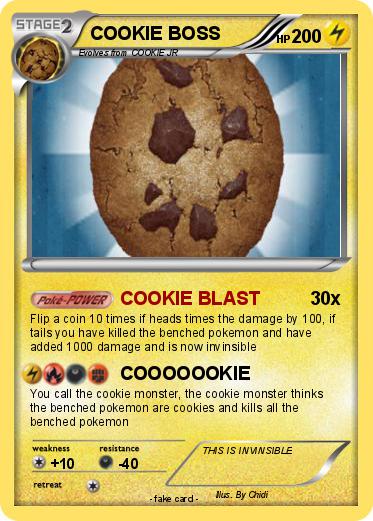 Pokemon COOKIE BOSS