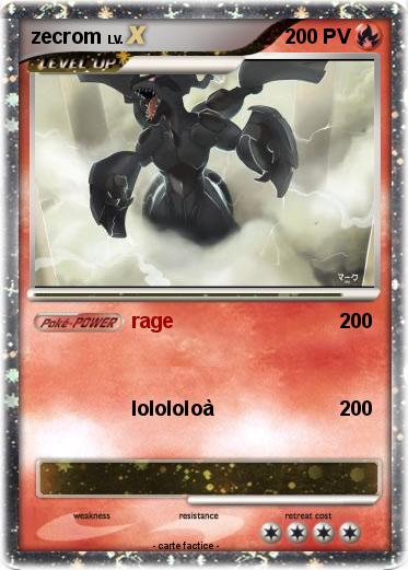 Pokemon zecrom