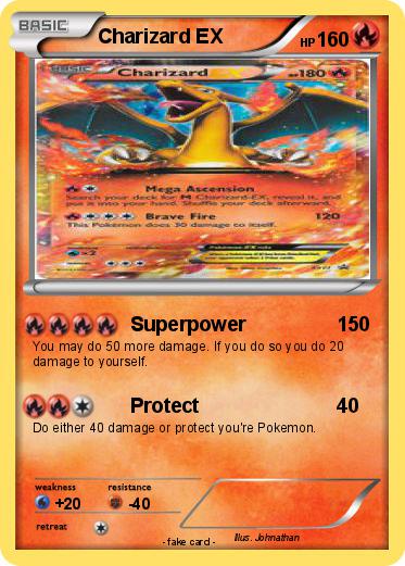 Pokemon Charizard EX