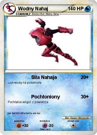 Pokemon Wodny Nahaj