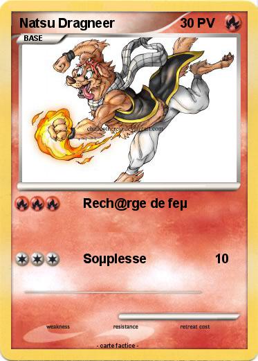 Pokemon Natsu Dragneer