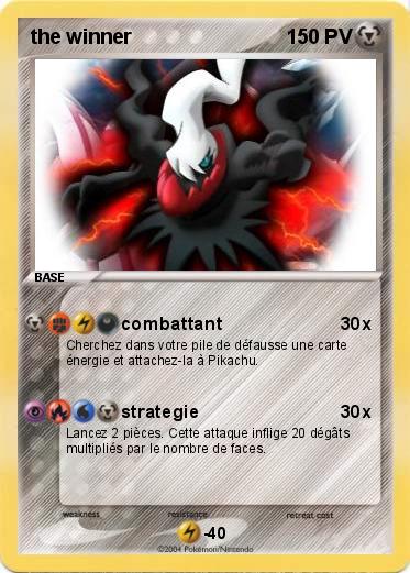 Pokemon the winner