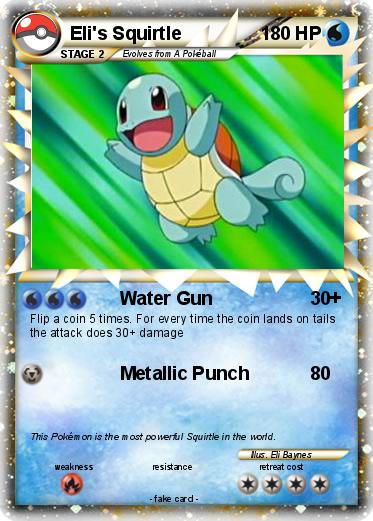 Pokemon Eli's Squirtle