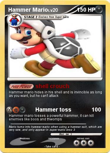 Pokemon Hammer Mario